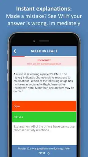 Play NCLEX Practice Test (PN&RN) 2018 Edition as an online game NCLEX Practice Test (PN&RN) 2018 Edition with UptoPlay