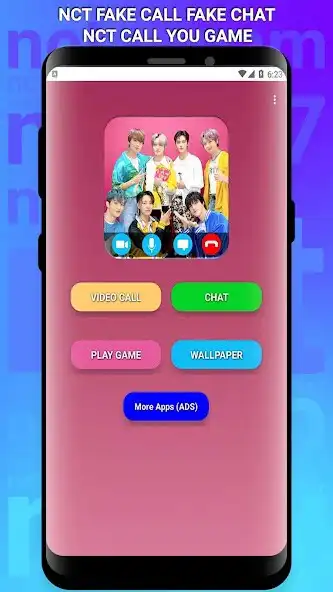 Play NCT Fake Call Fake Chat Game  and enjoy NCT Fake Call Fake Chat Game with UptoPlay