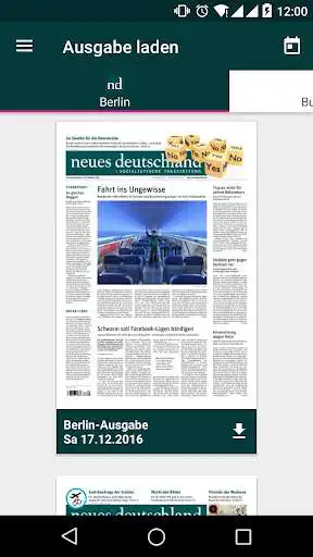 Play nd.App: neues deutschland  and enjoy nd.App: neues deutschland with UptoPlay
