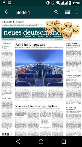 Play nd.App: neues deutschland as an online game nd.App: neues deutschland with UptoPlay
