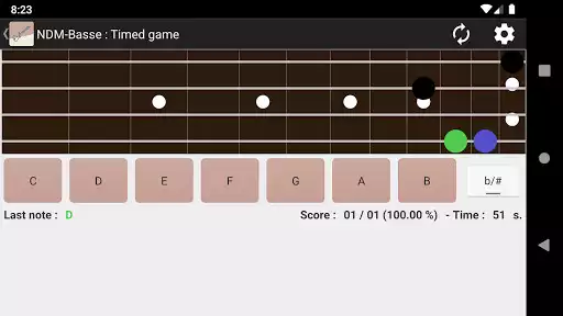 Play NDM - Bass (Learning to read musical notation)