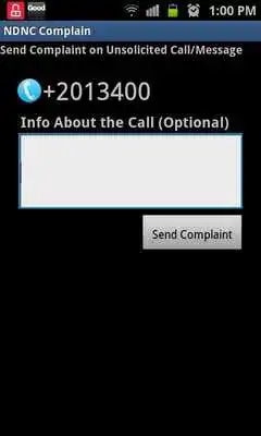 Play NDNC Complain Play NDNC Complain