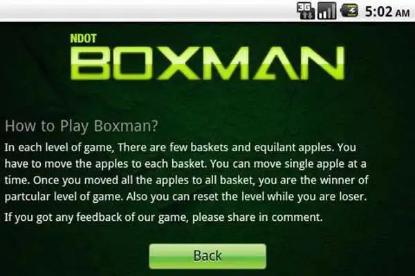 Play NDOT Boxman Play NDOT Boxman