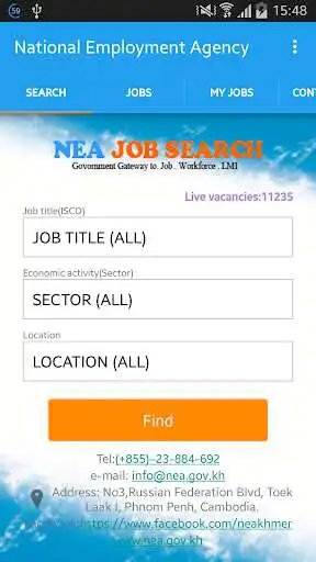 Play NEA JOB SEARCH as an online game NEA JOB SEARCH with UptoPlay