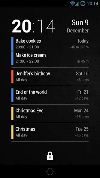 Play Neat Calendar Widget as an online game Neat Calendar Widget with UptoPlay