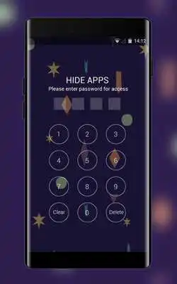 Play Neat Theme Cartoon Launcher Purple Wallpaper