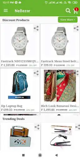 Play Ne-Bazar Online Shopping App as an online game Ne-Bazar Online Shopping App with UptoPlay