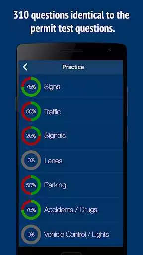 Play Nebraska DMV Permit Test Prep 2020 - NE as an online game Nebraska DMV Permit Test Prep 2020 - NE with UptoPlay