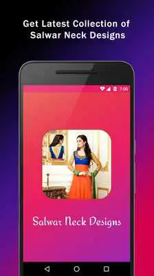 Play Neck Design for Ladies Suit