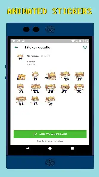 Play NecoArc Stickers as an online game NecoArc Stickers with UptoPlay