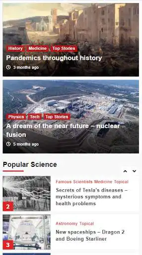 Play Need for Science - The Greatest Science Stories  and enjoy Need for Science - The Greatest Science Stories with UptoPlay