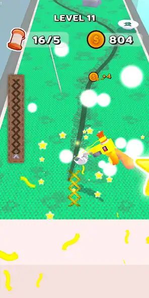 Play Needle Run as an online game Needle Run with UptoPlay