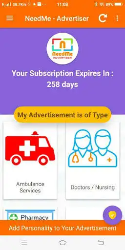 Play NeedMe Advertiser as an online game NeedMe Advertiser with UptoPlay