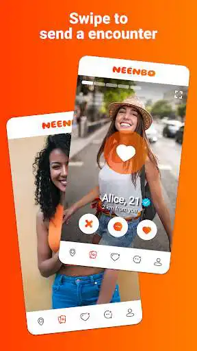 Play Neenbo - Dating  Make Friends as an online game Neenbo - Dating  Make Friends with UptoPlay