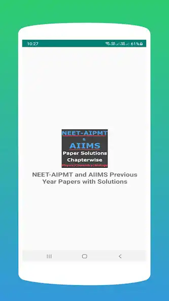 Play NEET-AIPMT and AIIMS Exampaper  and enjoy NEET-AIPMT and AIIMS Exampaper with UptoPlay
