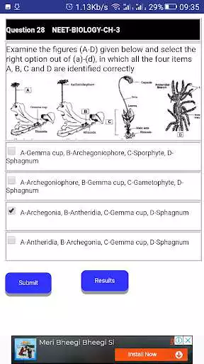 Play NEET BIOLOGY CH-3 QUIZ as an online game NEET BIOLOGY CH-3 QUIZ with UptoPlay