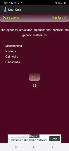 Play NEET BIOLOGY QUIZ as an online game NEET BIOLOGY QUIZ with UptoPlay