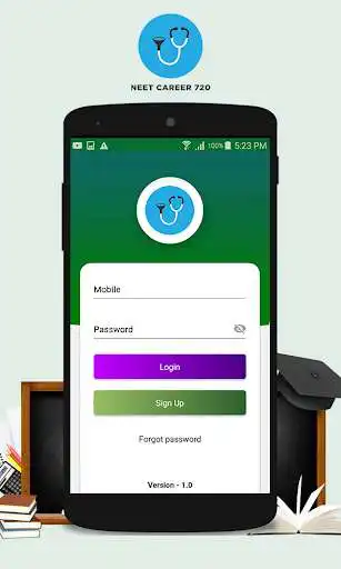 Play NEET CAREER 720 E-Test  and enjoy NEET CAREER 720 E-Test with UptoPlay