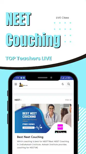 Play NEET IIT Jee Coaching Classloo as an online game NEET IIT Jee Coaching Classloo with UptoPlay