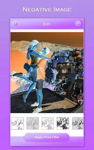 Play Negative Image - Invert Image as an online game Negative Image - Invert Image with UptoPlay