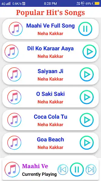 Play neha kakkar all songs