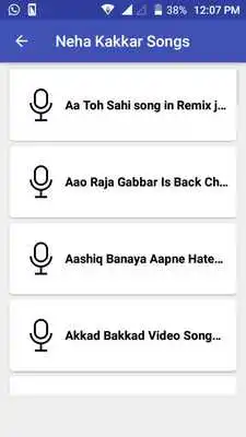 Play Neha Kakkar Hindi Songs 2018