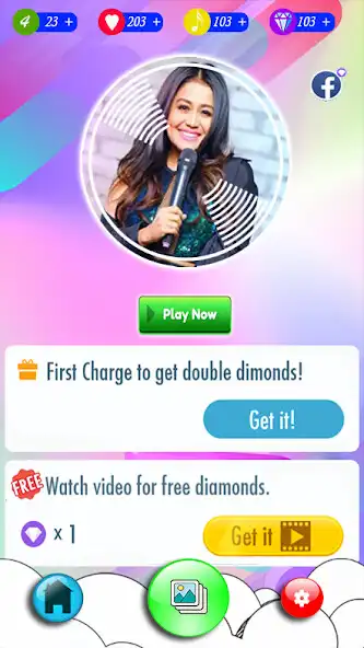 Play Neha Kakkar Piano Tiles  and enjoy Neha Kakkar Piano Tiles with UptoPlay