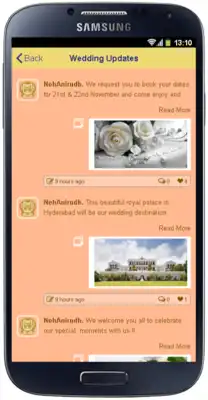 Play NehAnirudh - wedding app