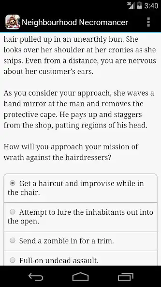 Play Neighbourhood Necromancer as an online game Neighbourhood Necromancer with UptoPlay