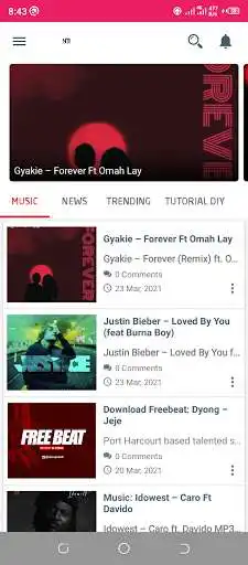 Play Nekx Music BLog  and enjoy Nekx Music BLog with UptoPlay