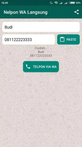 Play Nelpon WA Langsung as an online game Nelpon WA Langsung with UptoPlay