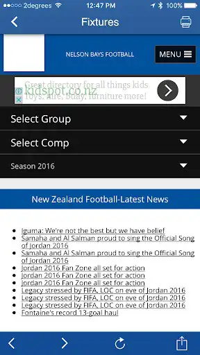 Play Nelson Bays Football