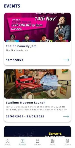 Play Nelson Mandela Bay Stadium App as an online game Nelson Mandela Bay Stadium App with UptoPlay