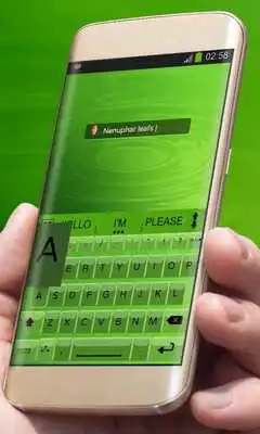 Play Nenuphar leafs AiType Theme