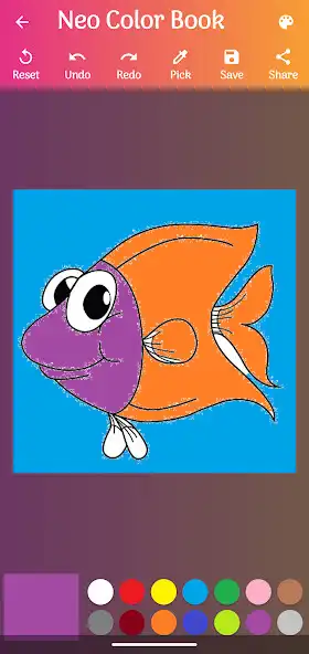 Play Neo Coloring Book - Kids App as an online game Neo Coloring Book - Kids App with UptoPlay