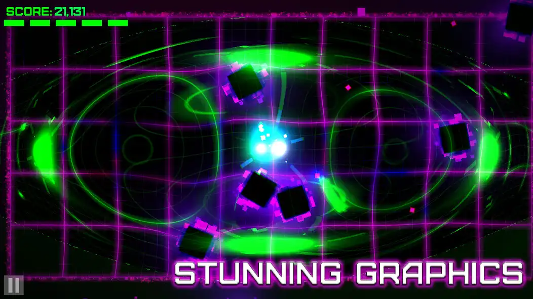 Play Neo Duo: Neon Geometry Dodge as an online game Neo Duo: Neon Geometry Dodge with UptoPlay