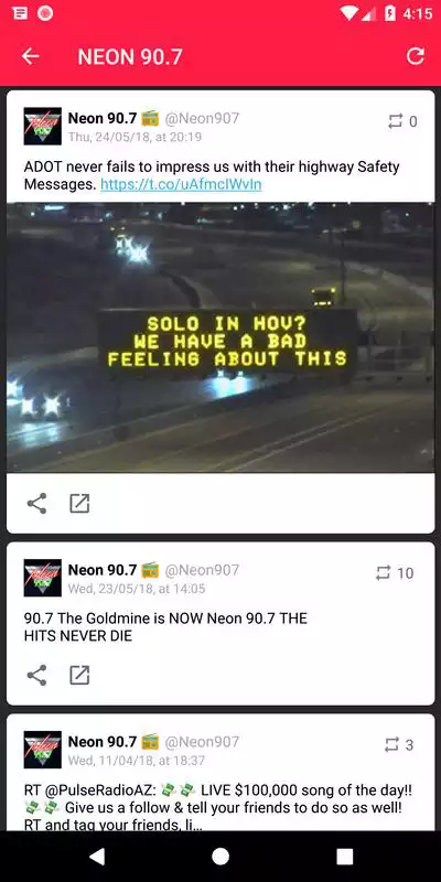 Play NEON 90.7