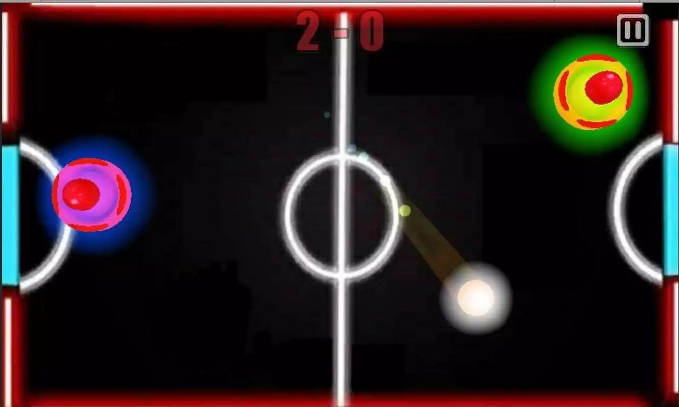 Play Neon Air Hockey