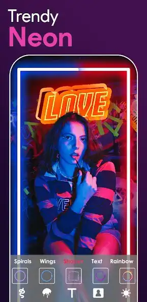 Play Neonart Filter And Drip Effect as an online game Neonart Filter And Drip Effect with UptoPlay