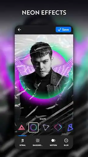 Play NeonArt Photo Editor  Effects as an online game NeonArt Photo Editor  Effects with UptoPlay