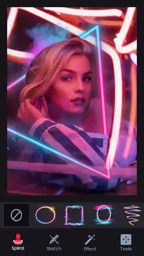 Play Neon Art Photo Editor  and enjoy Neon Art Photo Editor with UptoPlay