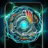Free play online Neon beyblade games fidget spinner toys APK