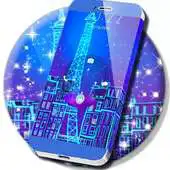 Free play online Neon Blue Paris Locker Theme APK Free play online Neon Blue Paris Locker Theme APK