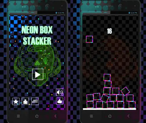 Play NEONBOX STACKER  and enjoy NEONBOX STACKER with UptoPlay