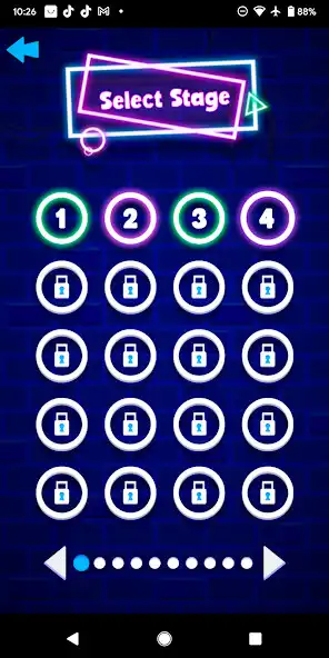 Play Neon Bricks: Epic Brick Game as an online game Neon Bricks: Epic Brick Game with UptoPlay