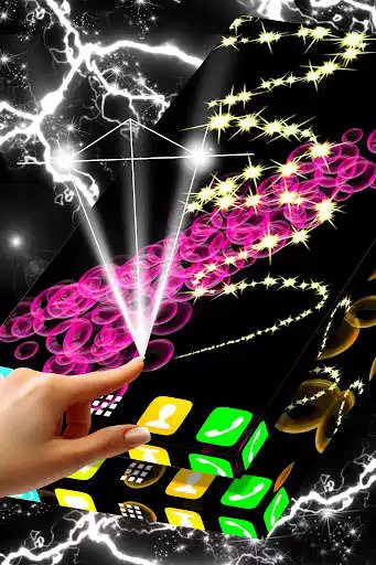 Play Neon Bubble Live Wallpaper  and enjoy Neon Bubble Live Wallpaper with UptoPlay