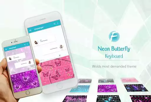 Play Neon Butterfly Keyboard  and enjoy Neon Butterfly Keyboard with UptoPlay
