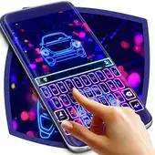 Free play online Neon Car Keyboard Free Theme APK