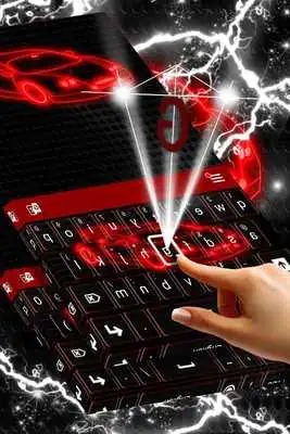 Play Neon Car Keyboard Theme