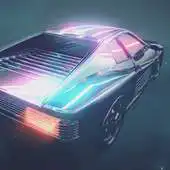 Free play online Neon Car Rider 2 - Neon light motocross game APK